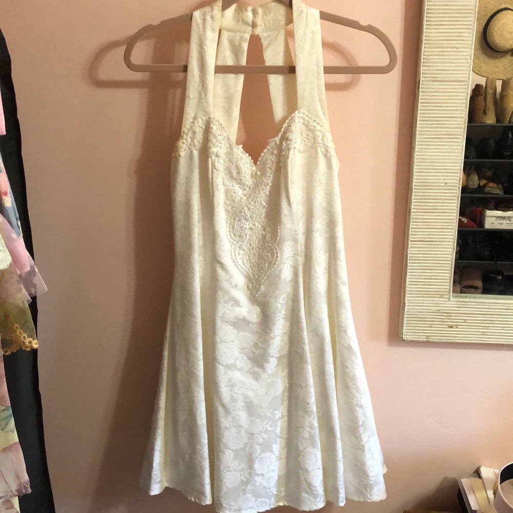 Jessica McClintock ivory bridal dress Vintage